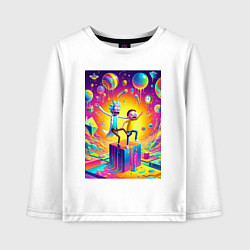 Детский лонгслив Rick and Morty - surrealistic fantasy