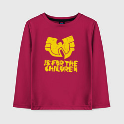 Детский лонгслив Wu-Tang для детей