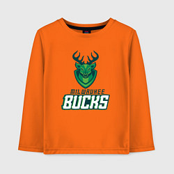 Детский лонгслив Milwaukee Bucks NBA