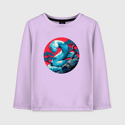 Детский лонгслив Japan serpent