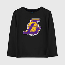 Детский лонгслив Lakers team