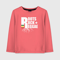 Детский лонгслив Roots reggae