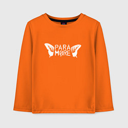 Детский лонгслив Paramore - logo