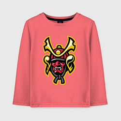 Детский лонгслив Samurai face