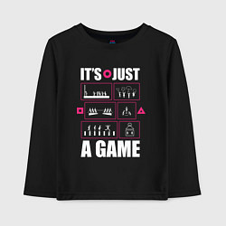 Детский лонгслив Игра в кальмара