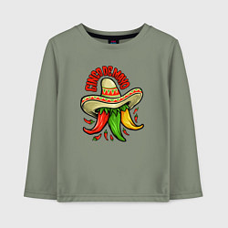 Детский лонгслив Cinco de mayo