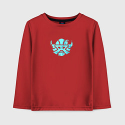 Лонгслив хлопковый детский Warhammer - Bardin Goreksson, цвет: красный