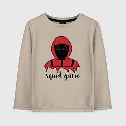 Детский лонгслив Squid game man