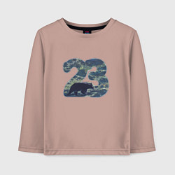 Детский лонгслив Двадцать три