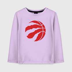 Детский лонгслив Raptors ball