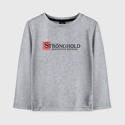 Лонгслив хлопковый детский Stronghold Crusader Definitive Edition, цвет: меланж