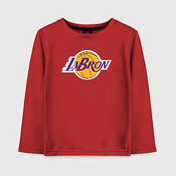 Детский лонгслив LaBron Lakers