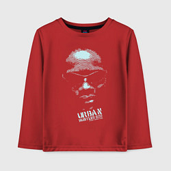 Лонгслив хлопковый детский Urban Hustler, цвет: красный