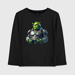 Детский лонгслив G2 esports team - cyber Shrek