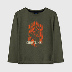 Детский лонгслив Цифровой киборг