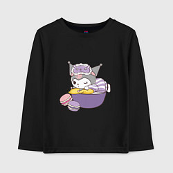 Детский лонгслив Куроми с макарунами