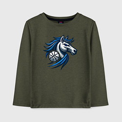 Детский лонгслив Mavericks horse