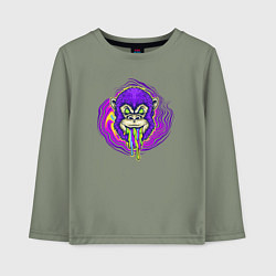Детский лонгслив Purple monkey