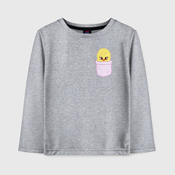 Детский лонгслив BbokAri in pocket