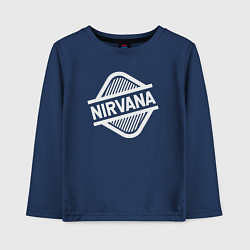 Детский лонгслив Nirvana rock