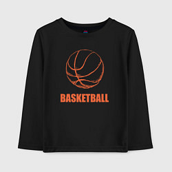 Детский лонгслив Ball basket