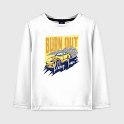 Детский лонгслив Burn out