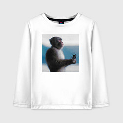 Детский лонгслив Важный звонок