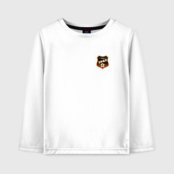 Детский лонгслив ФК Урал - маленький логотип