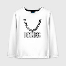 Детский лонгслив Цепь Bones