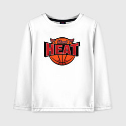 Детский лонгслив Майами Хит - баскетбол