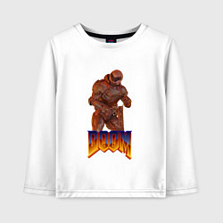 Детский лонгслив Doom солдат