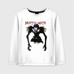 Детский лонгслив Death Note Ryuk - светлый