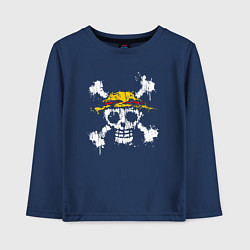 Детский лонгслив Пираты соломенной шляпы