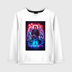 Лонгслив хлопковый детский John Wick movie, цвет: белый