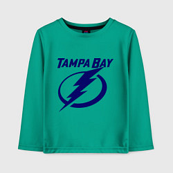 Лонгслив хлопковый детский HC Tampa Bay, цвет: зеленый