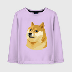 Детский лонгслив Doge