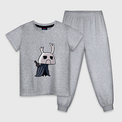 Пижама хлопковая детская Hollow Knight, цвет: меланж