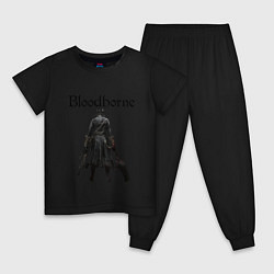 Пижама хлопковая детская Bloodborne, цвет: черный