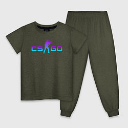 Детская пижама CS GO NEON