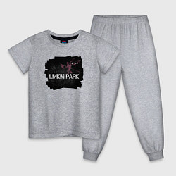 Пижама хлопковая детская Linkin Park LP 202122, цвет: меланж