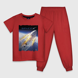 Детская пижама Путешествие к звёздам, Space X