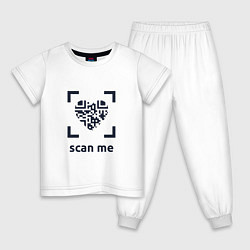 Детская пижама Scan Me - Heart