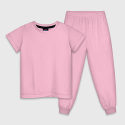 Пижама хлопковая детская Новое лицо в кикбоксинге цвета светло-розовый — фото 1