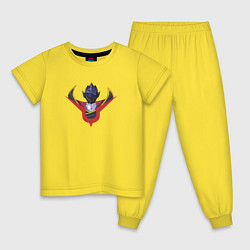 Пижама хлопковая детская Code Geass Zero, цвет: желтый