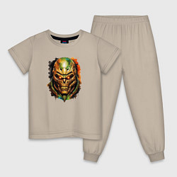 Детская пижама Doom slayer skull