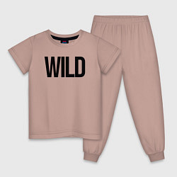 Детская пижама Wild
