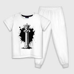 Детская пижама Коронованная колонна