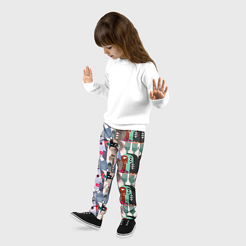 Детские брюки Импрессионизм 16 / 3D-принт – фото 3