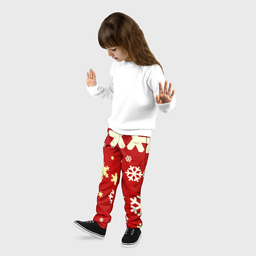 Детские брюки Snow / 3D-принт – фото 3