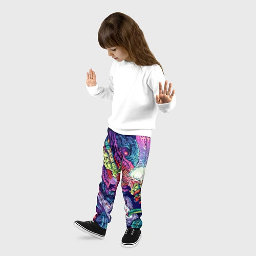 Детские брюки Hyper Beast Style / 3D-принт – фото 3